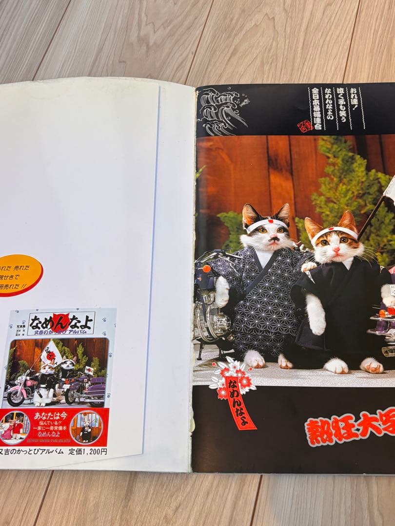 なめ猫 写真集「なめんなよ 大写真館」1982年 初版 新興楽譜出版社