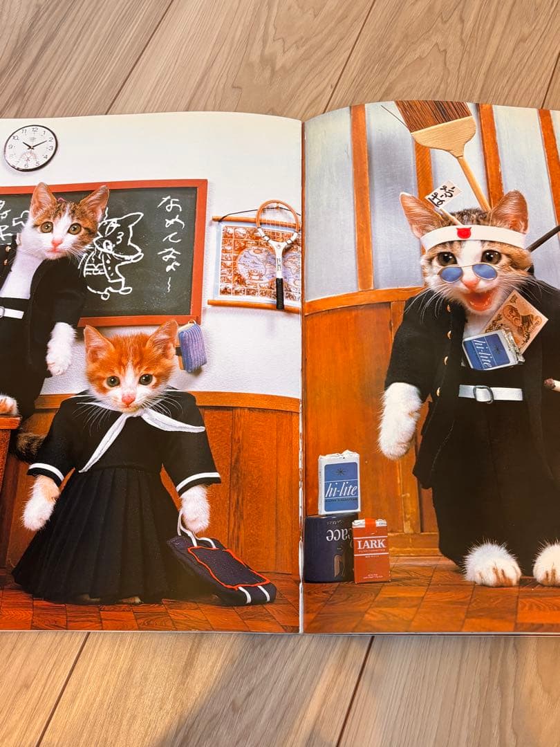 なめ猫 写真集「なめんなよ 大写真館」1982年 初版 新興楽譜出版社