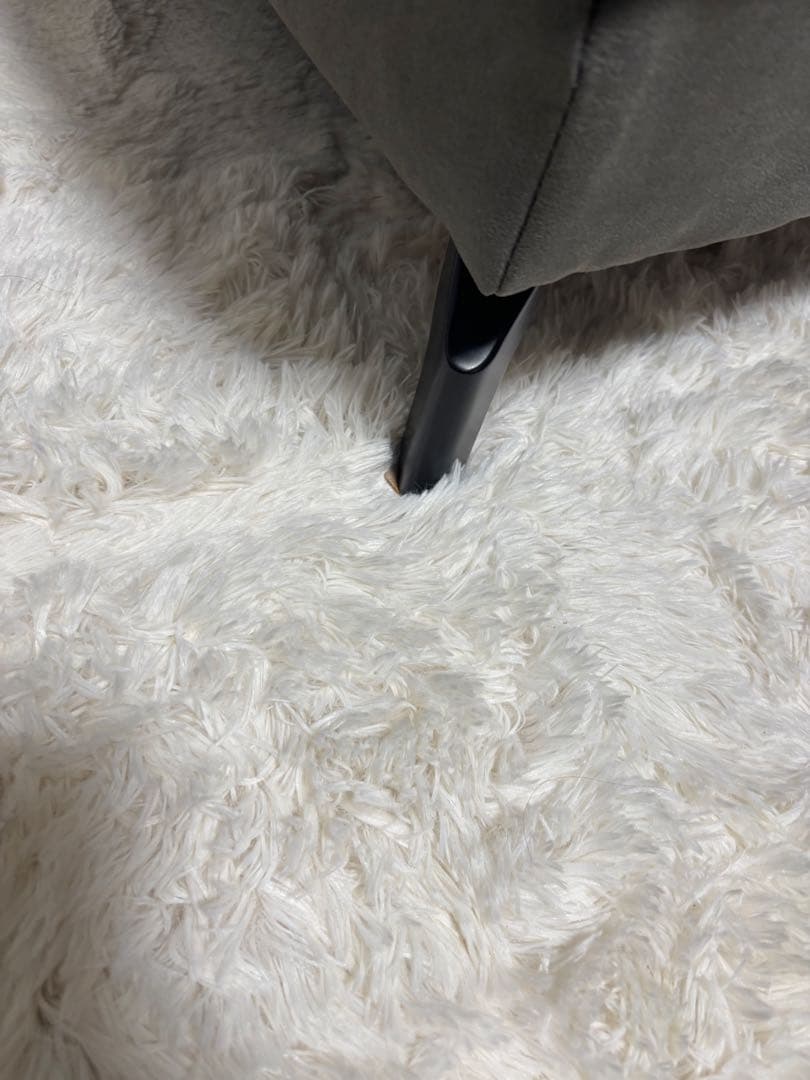 【美品】グレー カウチソファ/レザーテックス/購入から1年