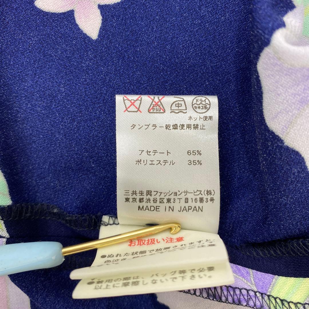 T585♪ レオナール　七分袖トップス　チュニック　サイズ42