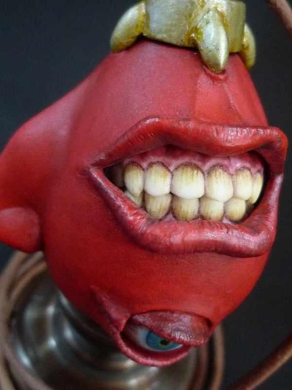 1/1 可動式 真紅のベヘリット覇王の卵 ガレージキット ベルセルク ワンフェス