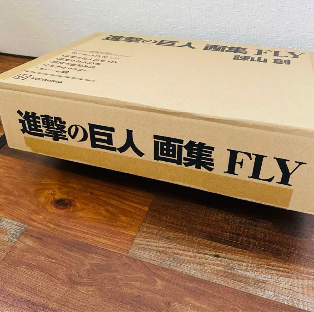 【未開封品】進撃の巨人　画集　FLY