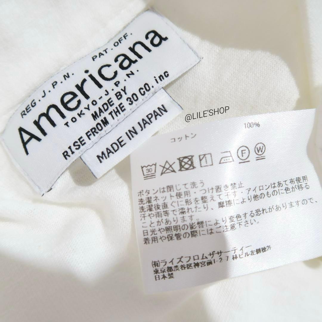 Deuxieme Classe　Americana　LONGSLEEVE TEE