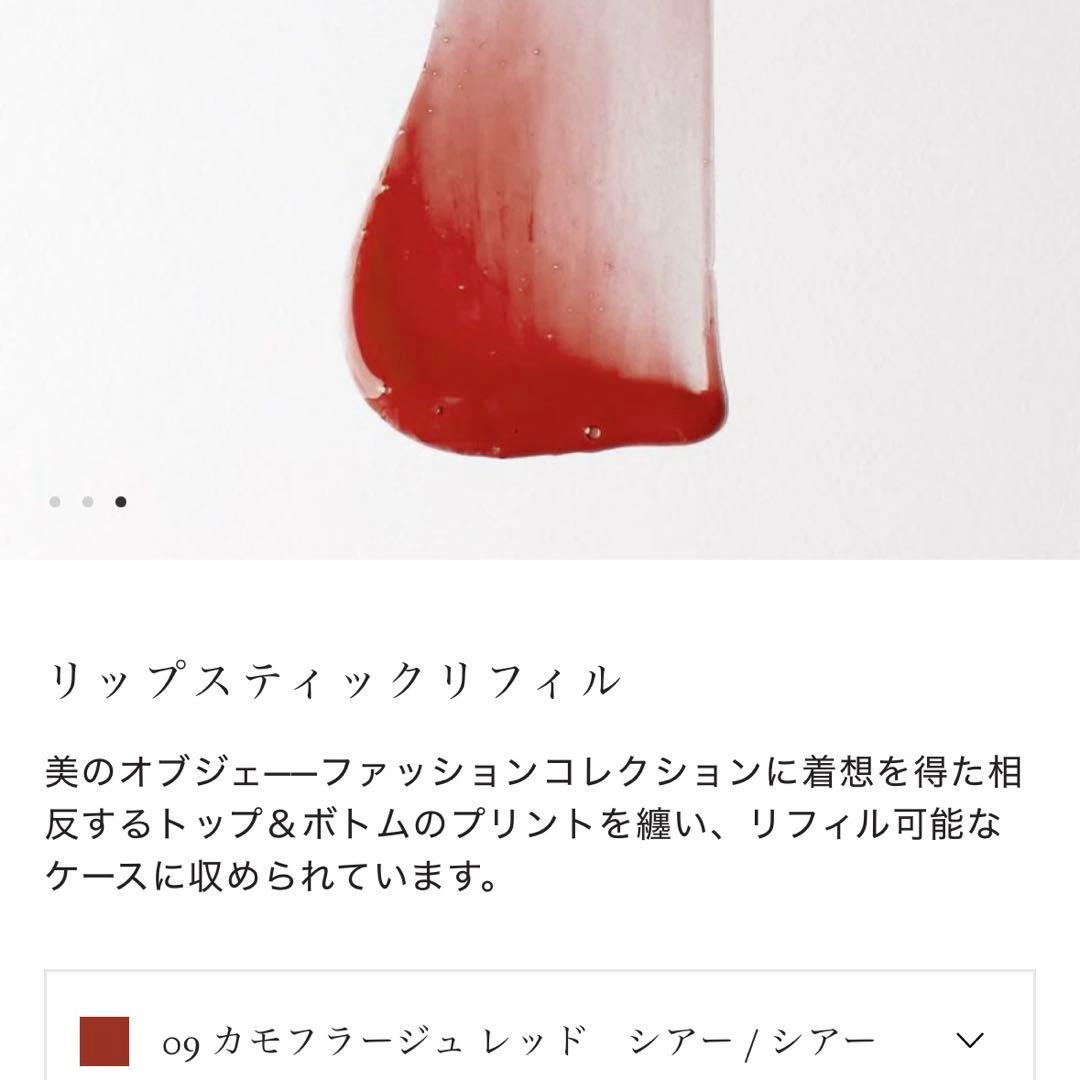 dries van noten ドリスヴァンノッテン　リップ　ケース　限定ブルー