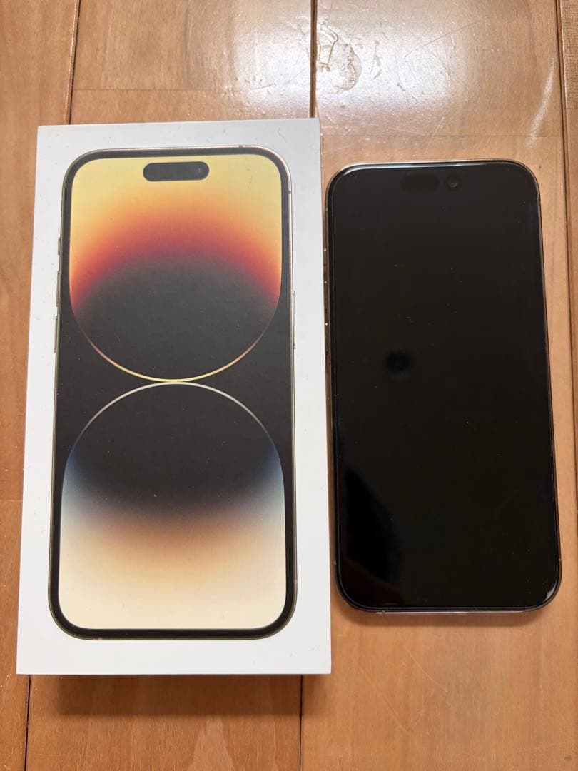 Apple iPhone 14 Pro ゴールド 充電ケーブル付き
