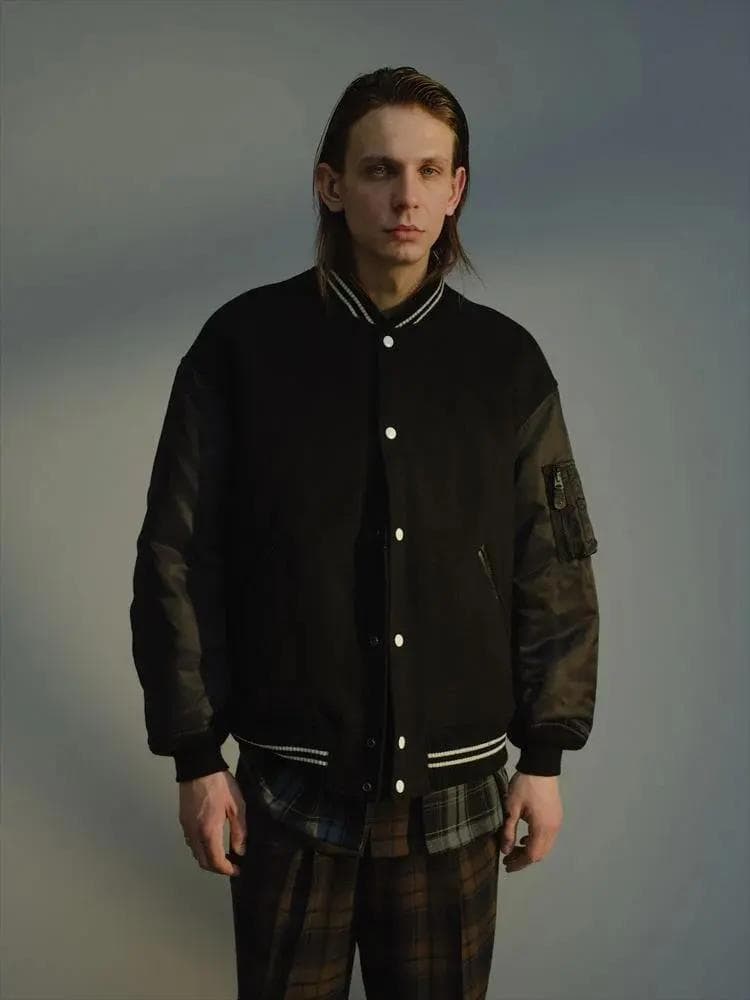 ち*こ様 MARKAWARE スタジャン ブラック