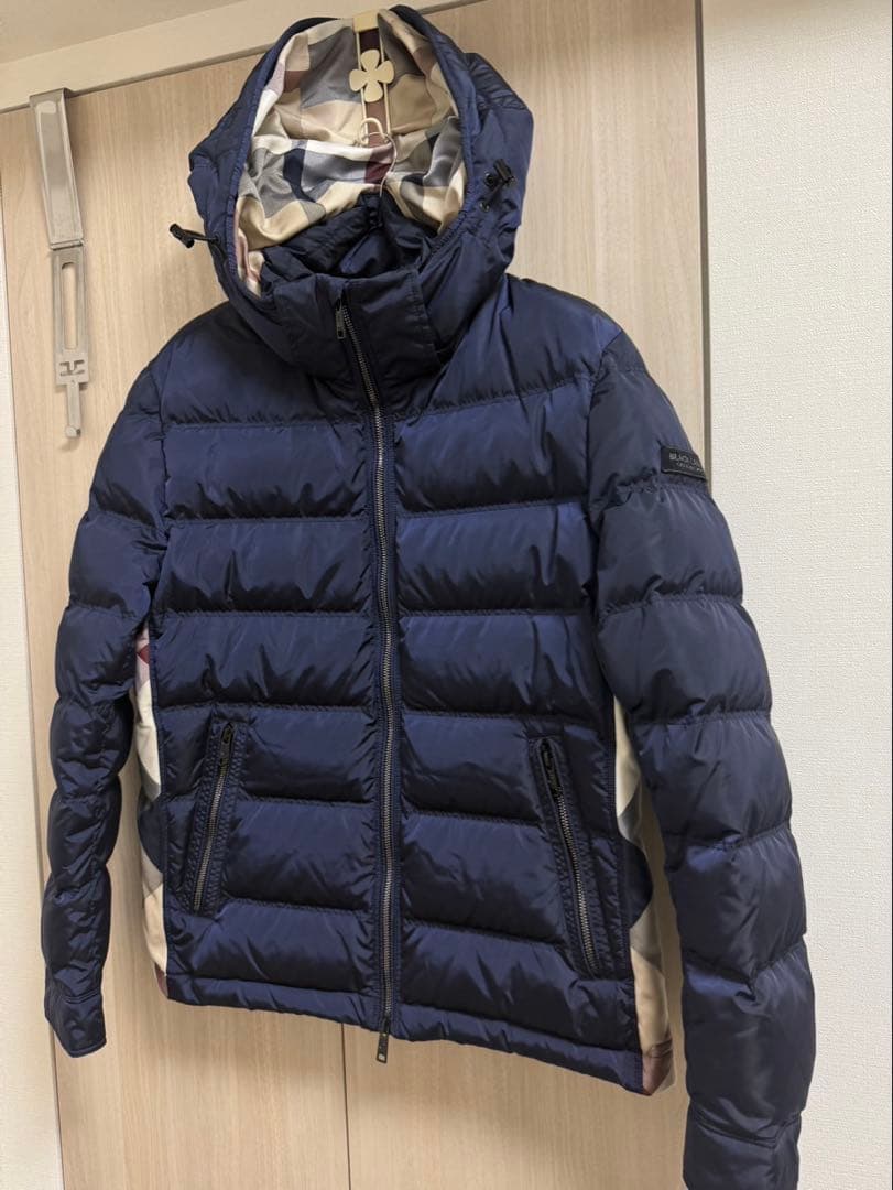 ブラックレーベルクレストブリッジ　ダウンジャケット　M ネイビー　希少　レア