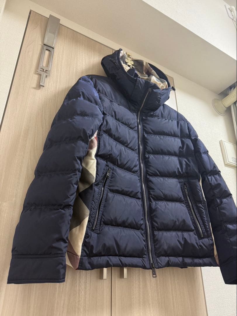 ブラックレーベルクレストブリッジ　ダウンジャケット　M ネイビー　希少　レア