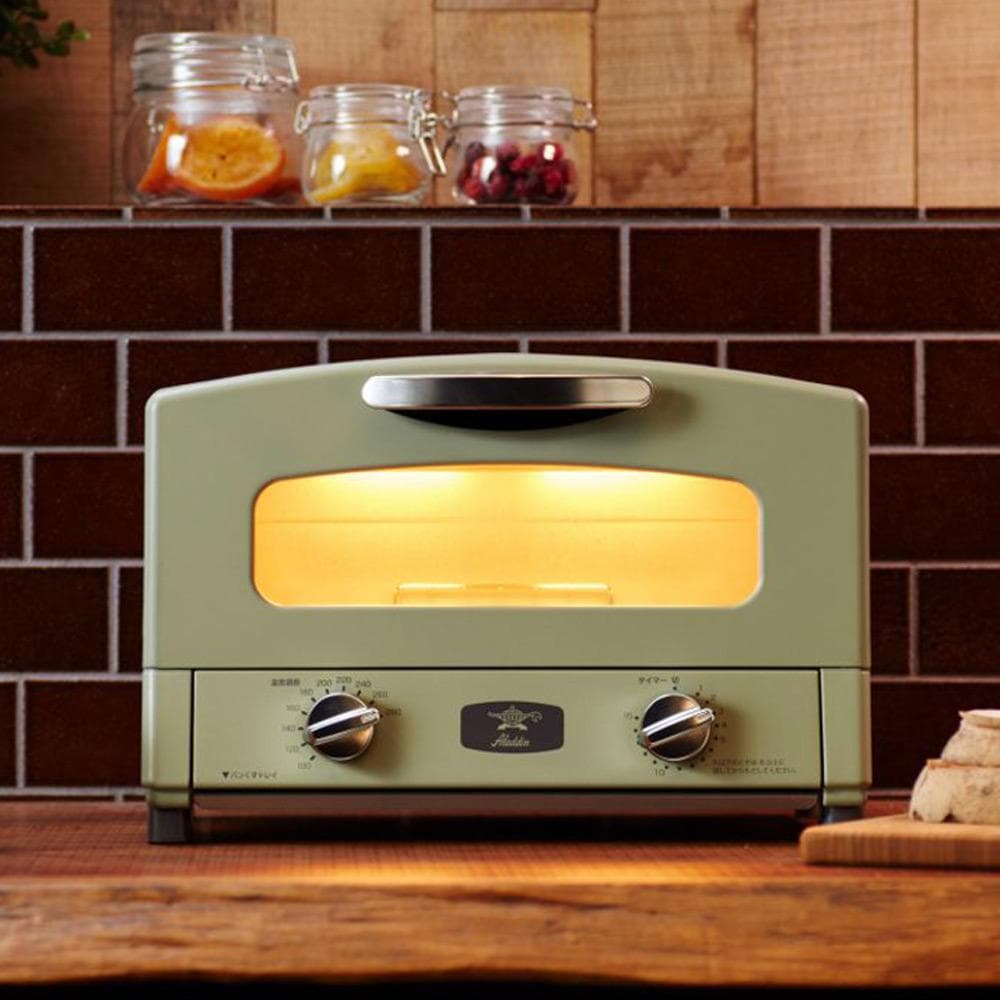 新品 アラジン オーブン トースター グリーン CAT-GS13B グラファイト