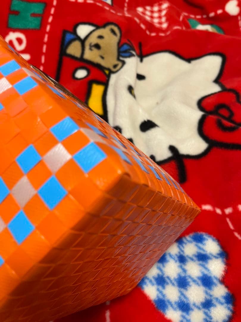 MARNI チェック柄 かごバッグ