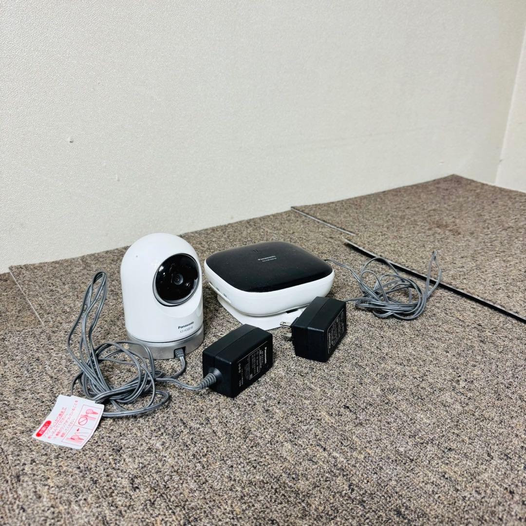 C49美品！パナソニック 屋内スイングカメラキットペットカメラ 子供用カメラ