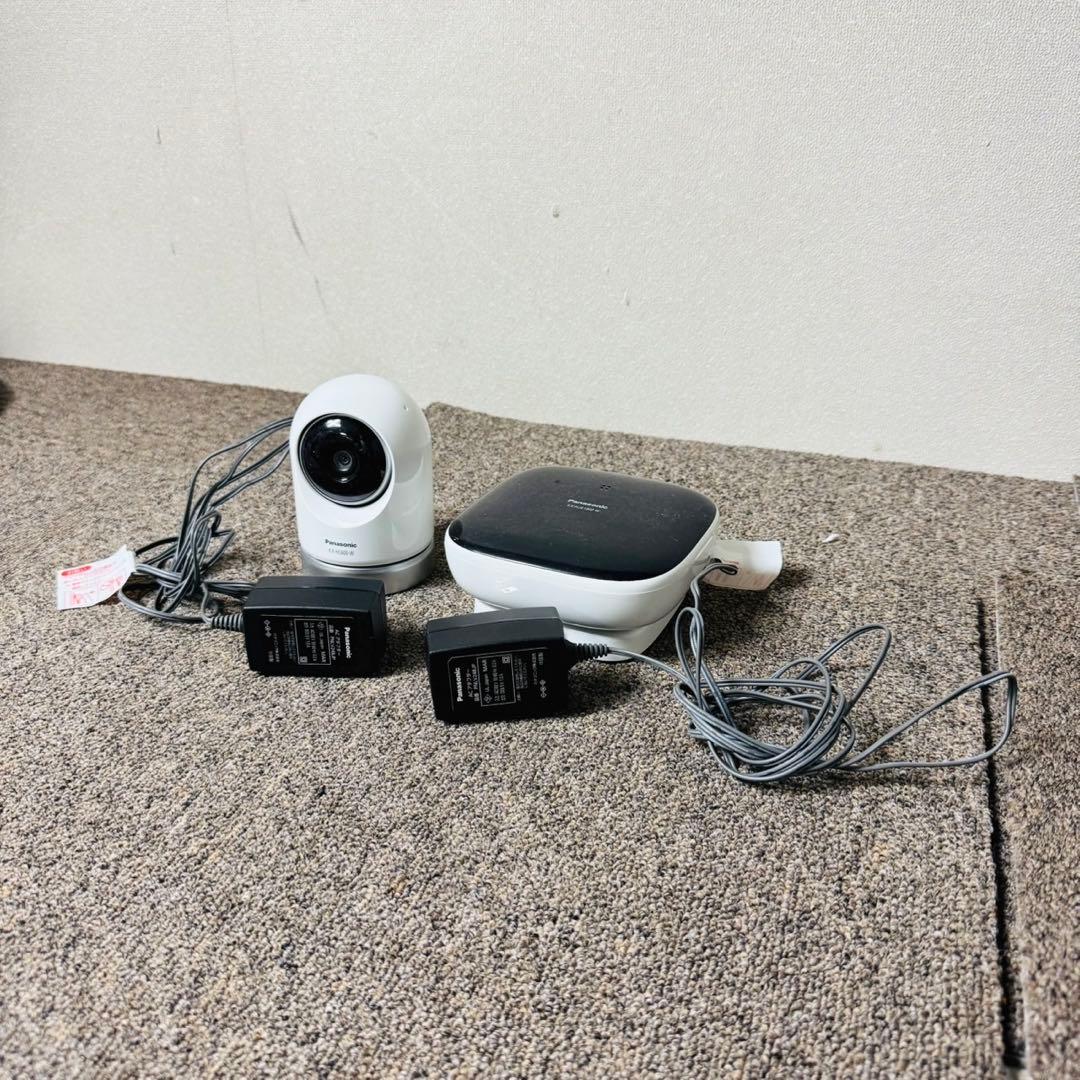 C49美品！パナソニック 屋内スイングカメラキットペットカメラ 子供用カメラ