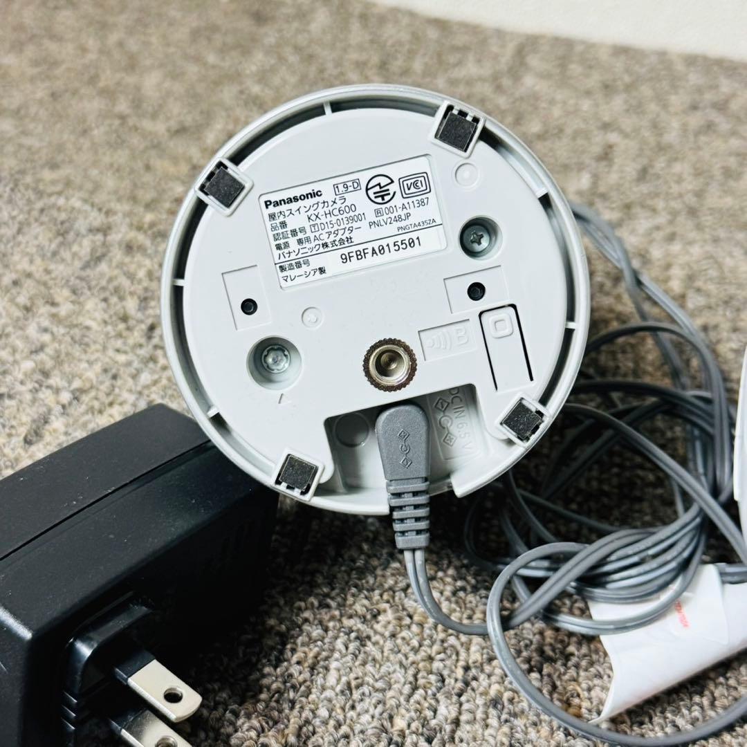 C49美品！パナソニック 屋内スイングカメラキットペットカメラ 子供用カメラ
