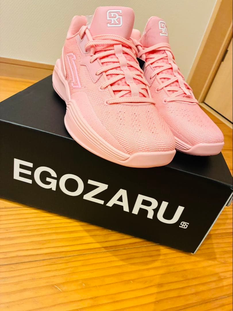 RIKU1 瀬川琉久バッシュ EGOZARU ピンク 27.5 cm