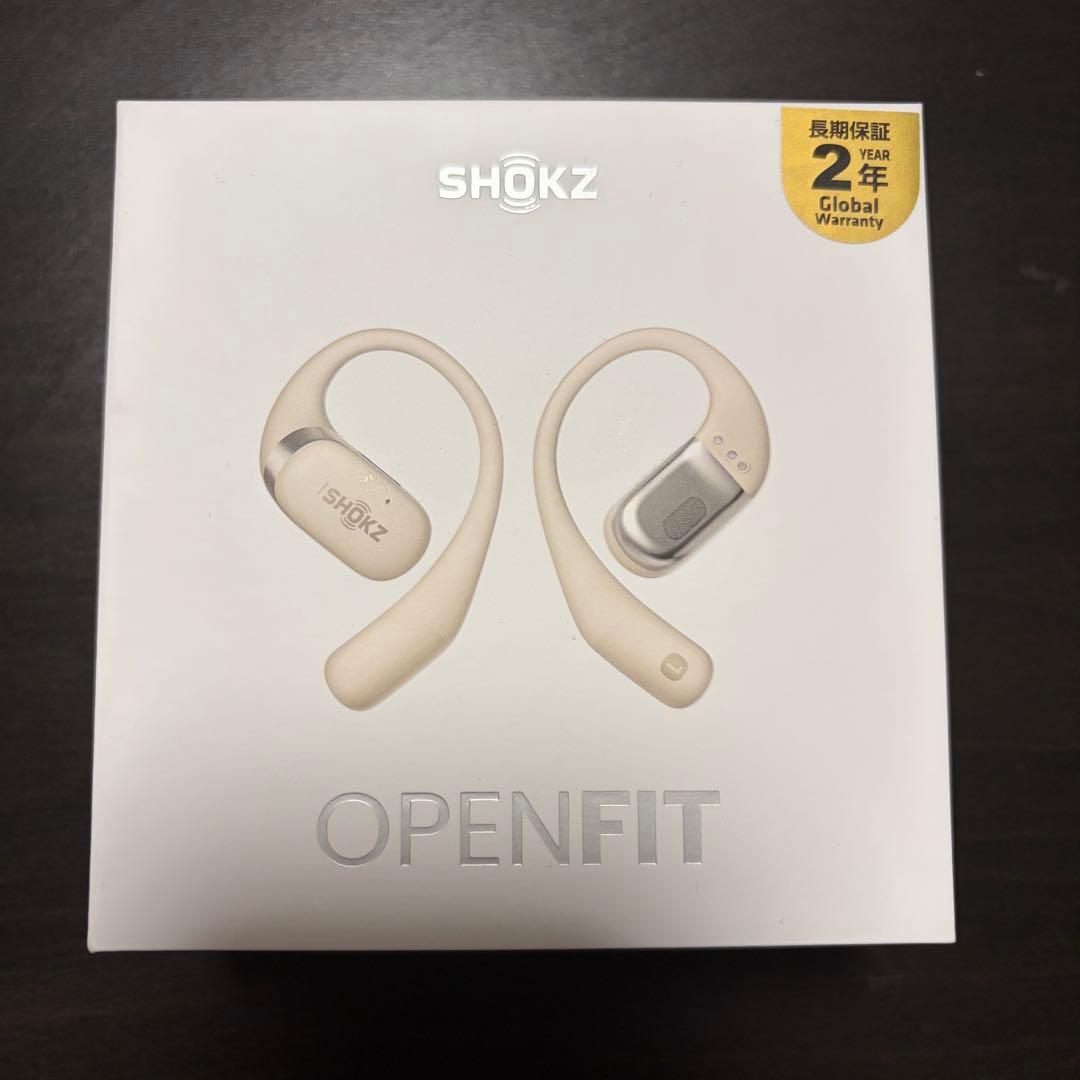 【極美品】SHOKZ OPENFIT ベージュ【※保証付】