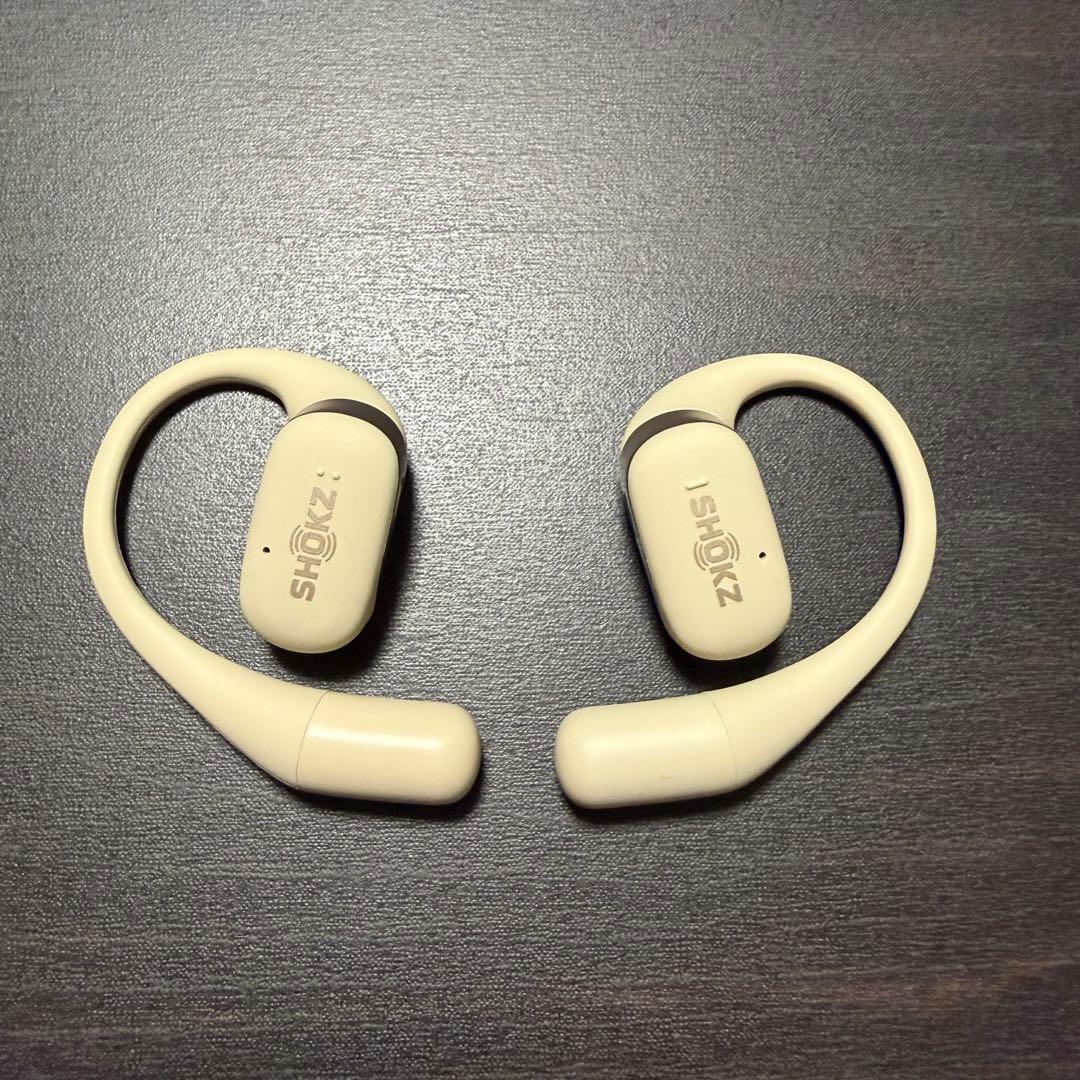 【極美品】SHOKZ OPENFIT ベージュ【※保証付】