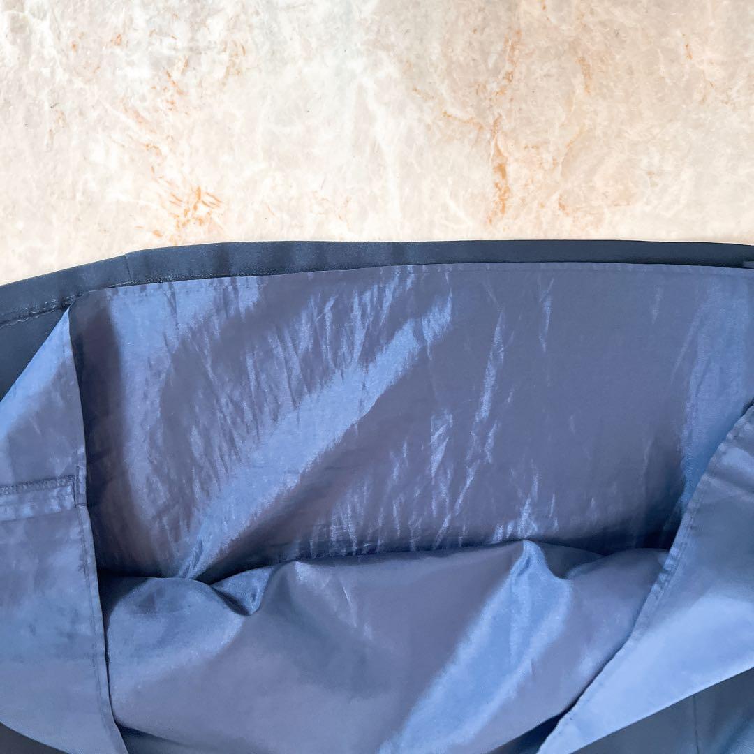 セルフォード ワンピース 濃紺 ネイビー ベルト 38 春夏 Aライン 結婚式