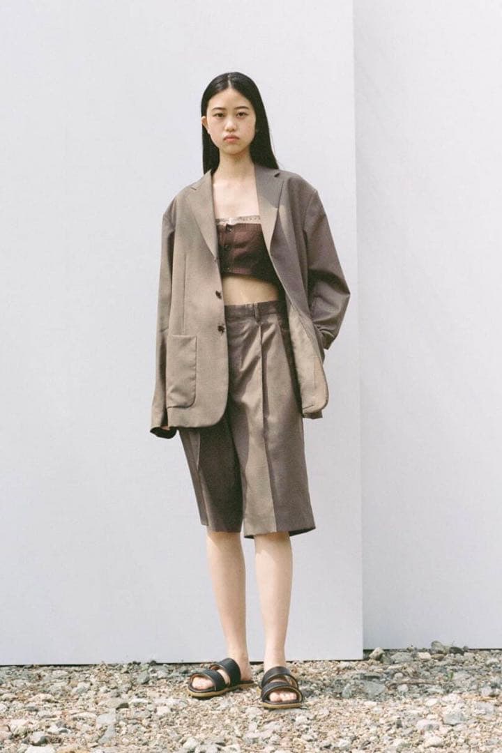 AURALEE 22ss TROPICAl WOOL SHORTS サイズ0