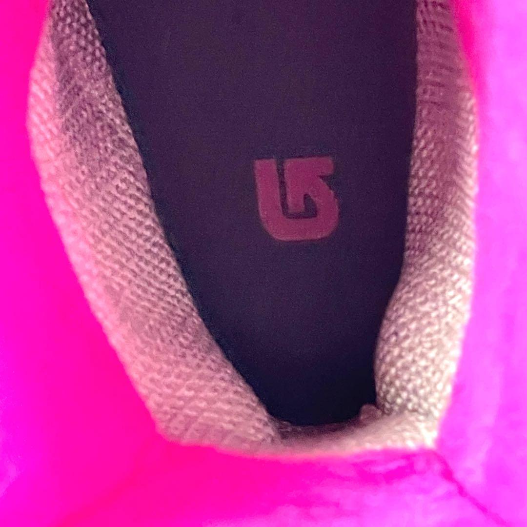 【美品】 BURTON スノーボードブーツ 23.5cm ピンク