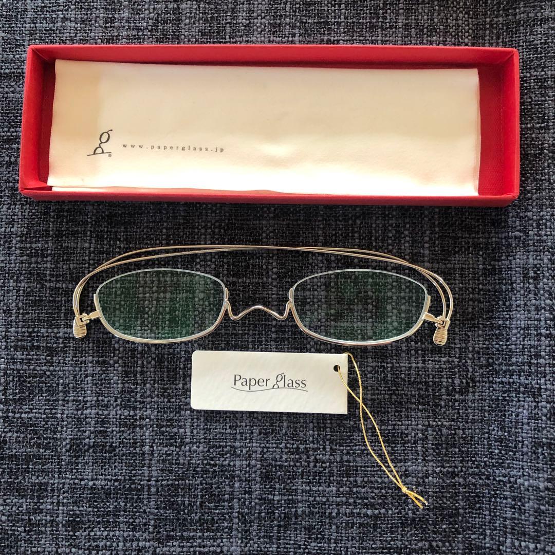 ペーパーグラス　アンダーリム　リーディンググラス