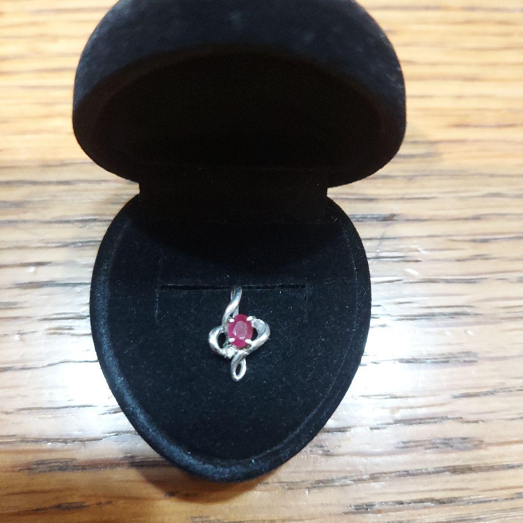 n*1様 プラチナルビー　ペンダントトップ