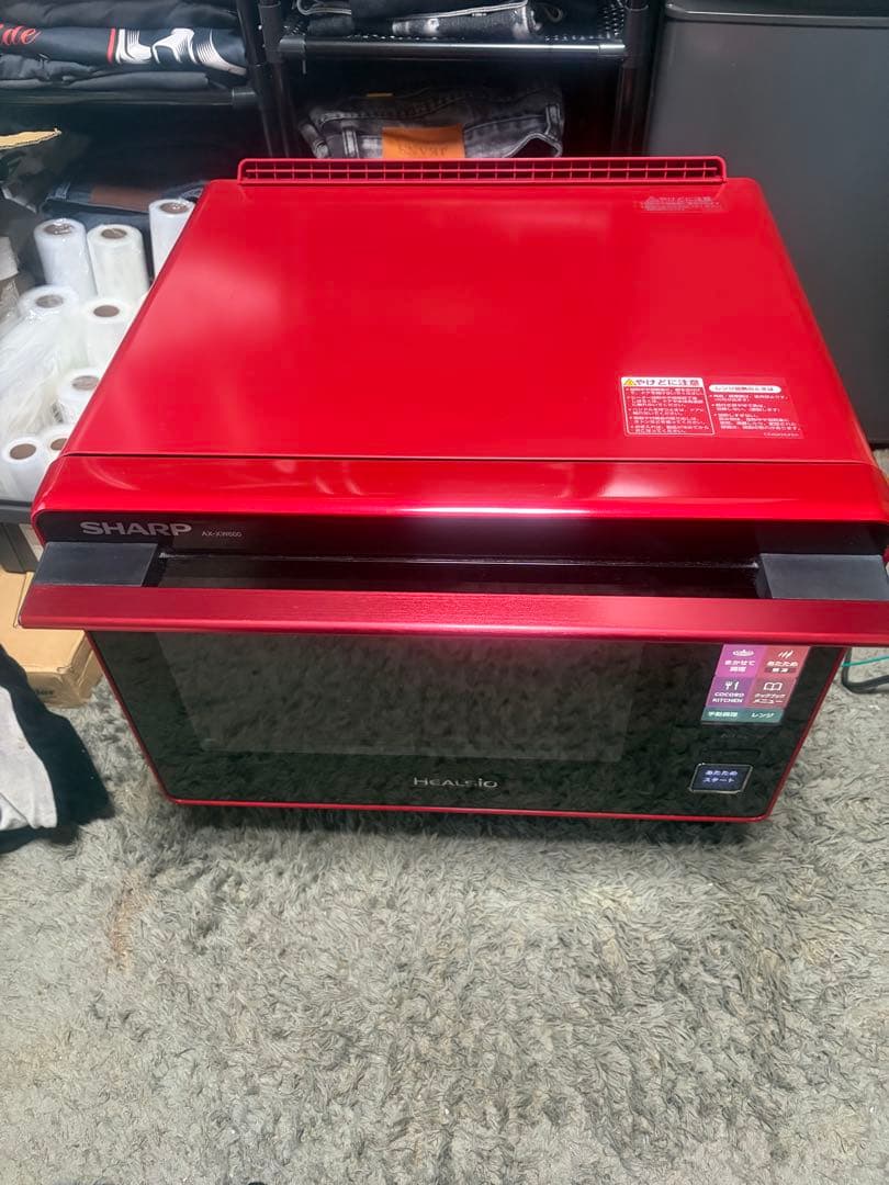 SHARPウォーターオーブンヘルシオ AX-XW600-R