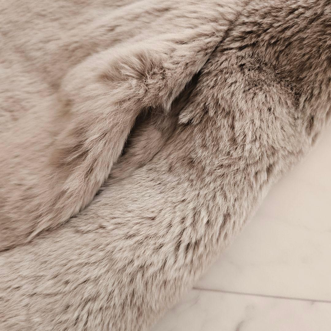 BALLSEY ボールジィ ラビット ファー ベスト ジレ