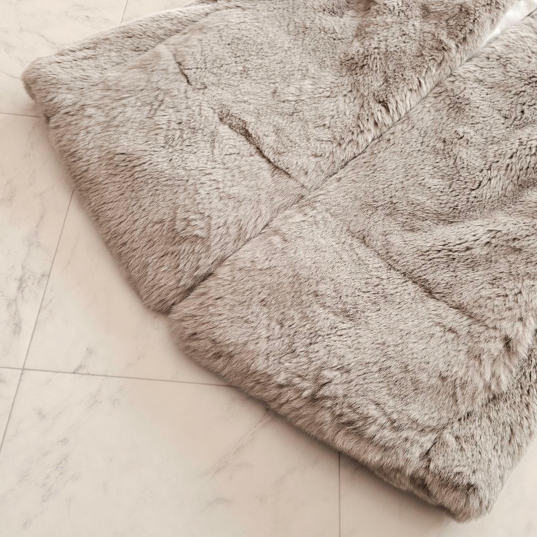 BALLSEY ボールジィ ラビット ファー ベスト ジレ