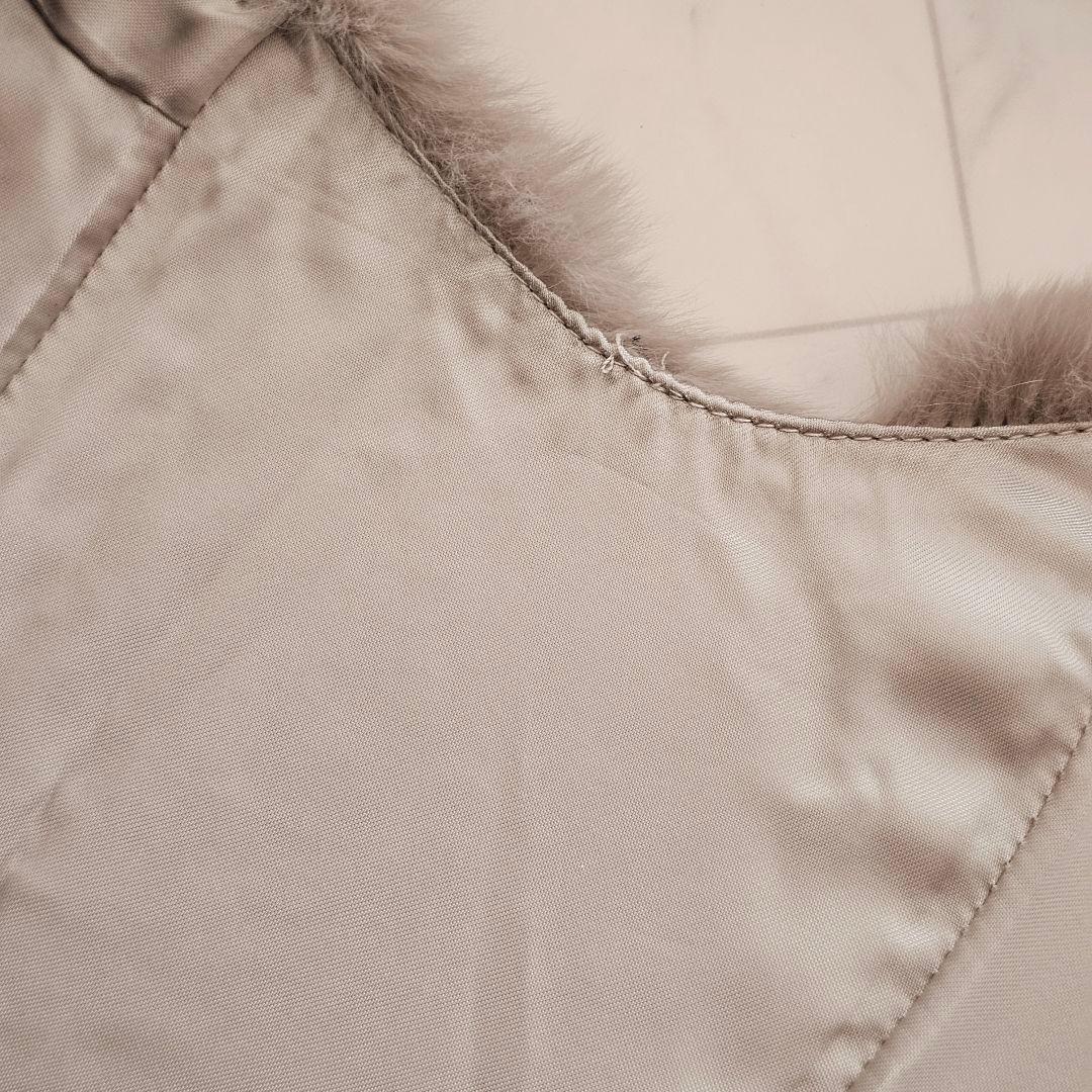 BALLSEY ボールジィ ラビット ファー ベスト ジレ