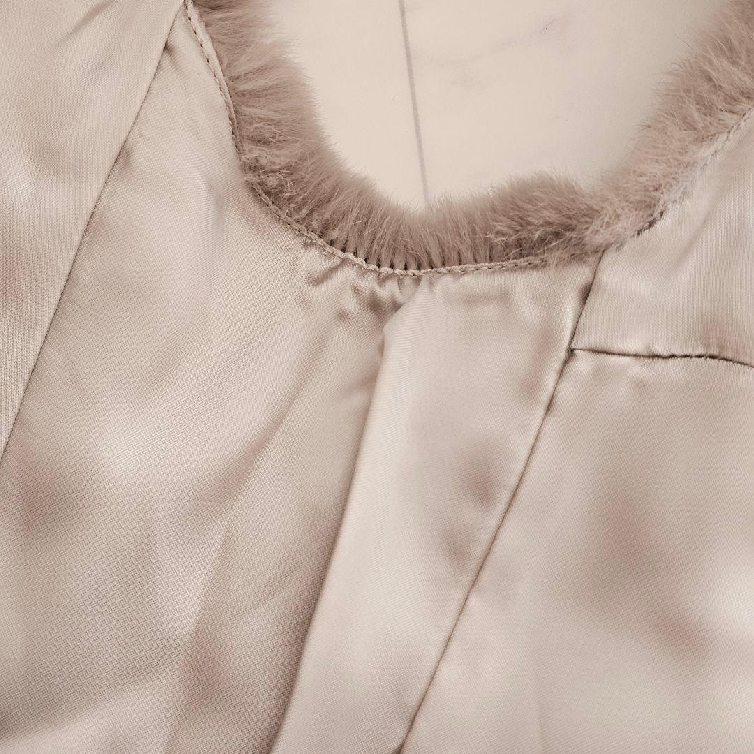 BALLSEY ボールジィ ラビット ファー ベスト ジレ