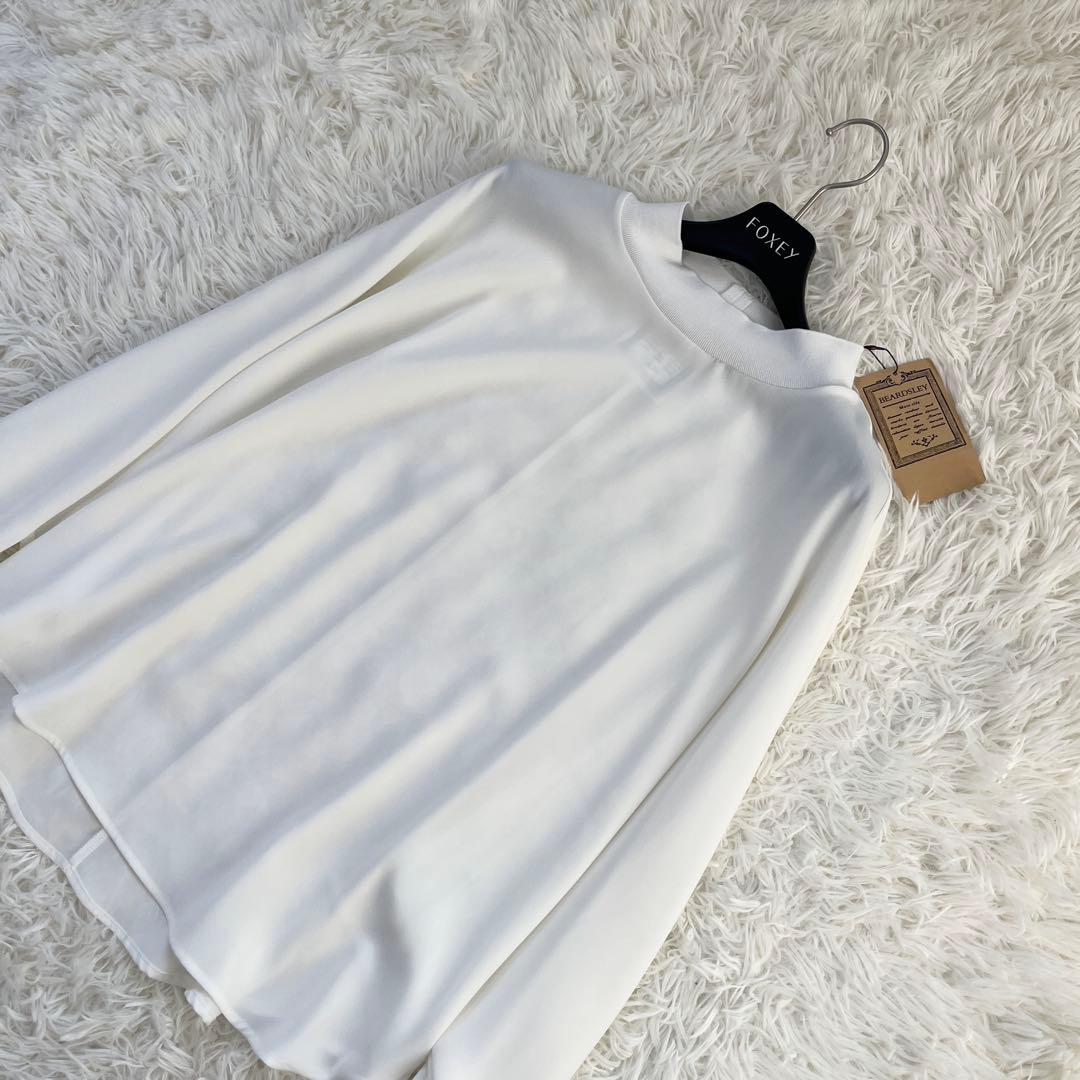 ◎ハッチマル◎専用 タグ付　ビアズリー ニットコンビドルマンブラウス　Fサイズ