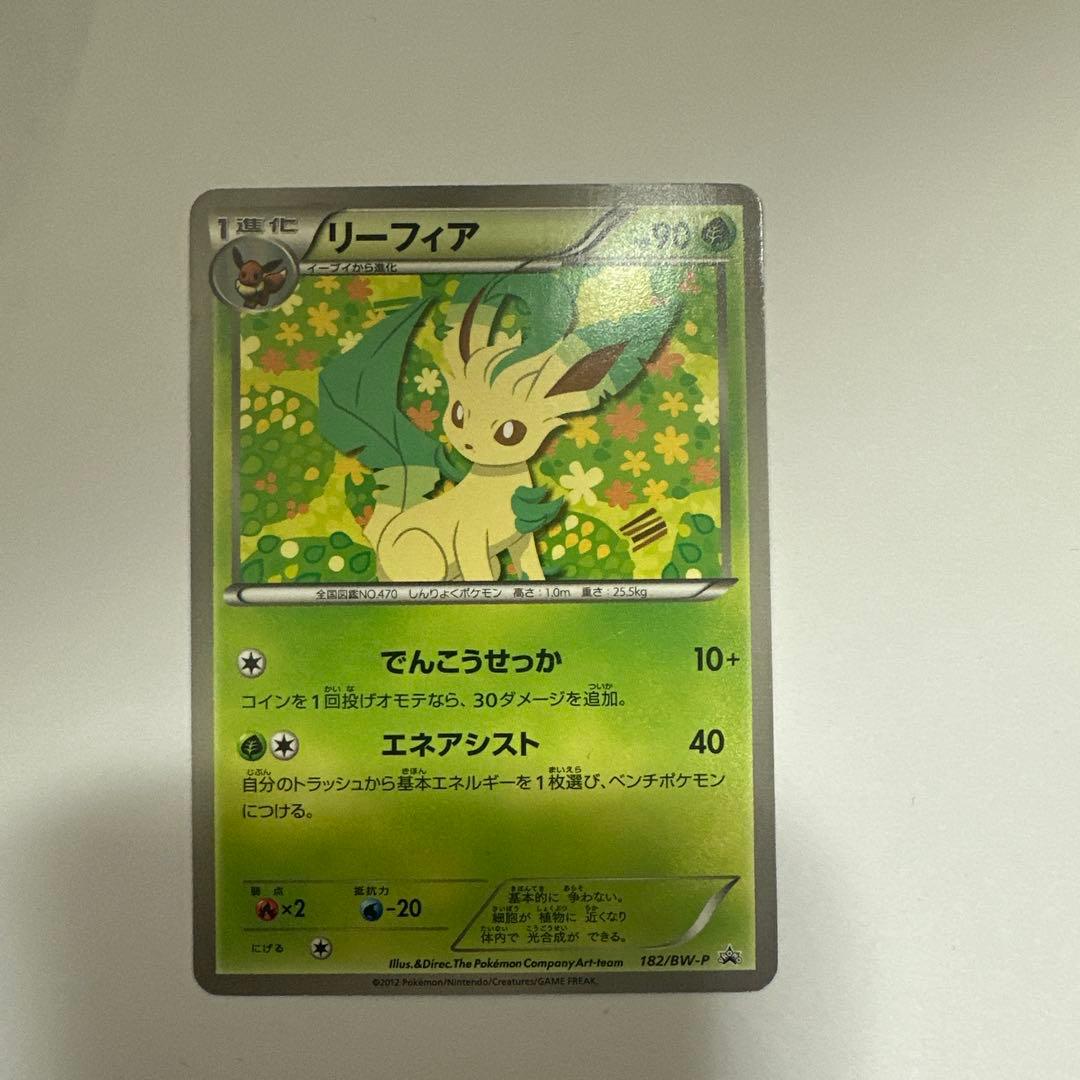 リーフィア プロモ 182/BW-P イーブイコレクション