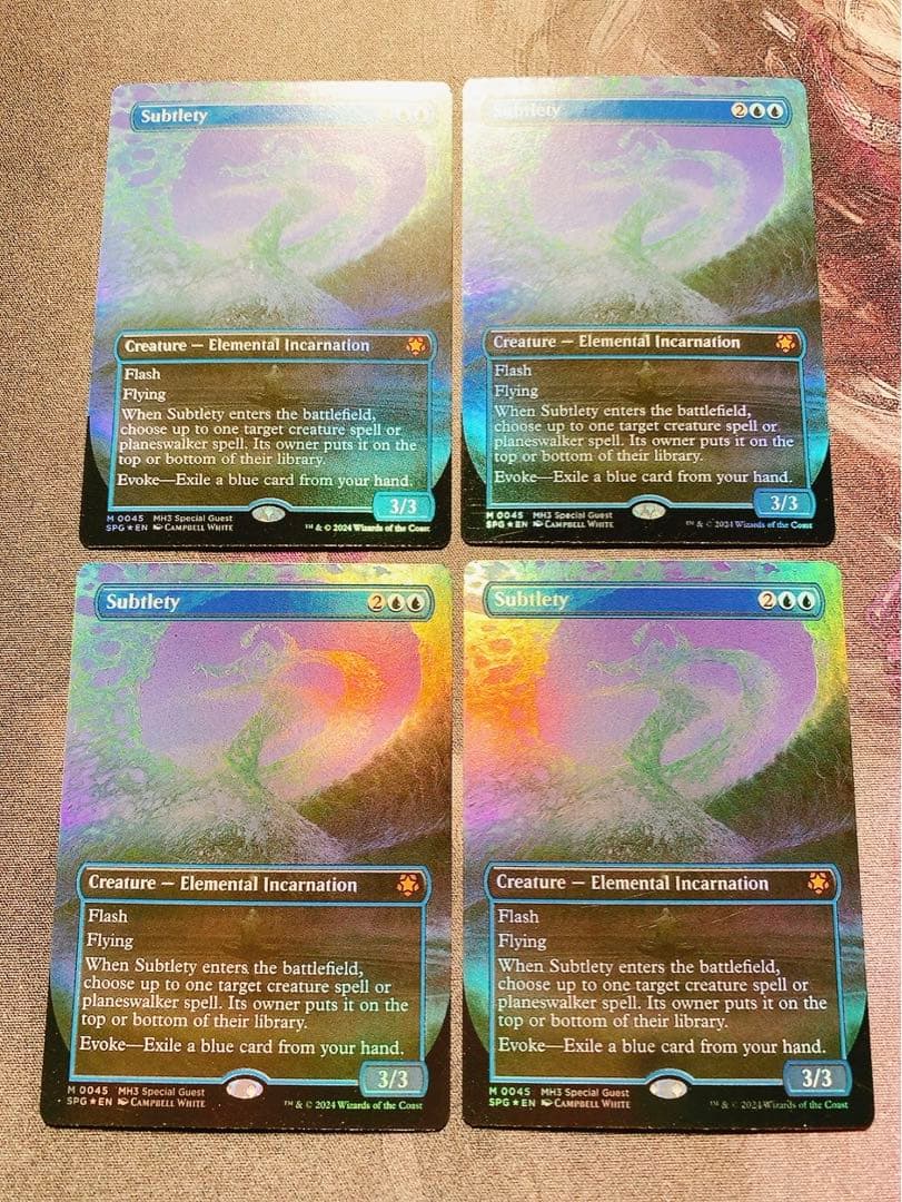 【拡張foil】緻密　英語　4枚セット