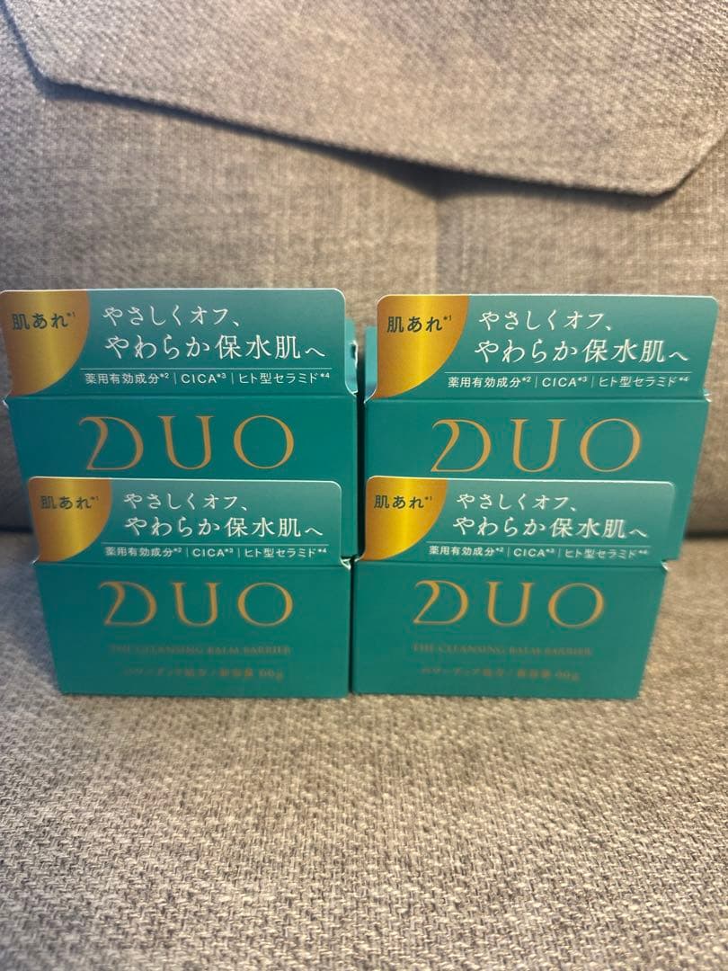 新 DUOクレンジングバームバリア 66g 4個セット