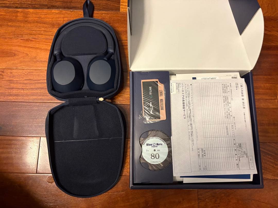 Wh-1000xm5 ミッドナイトブルー　Blue Note Tokyo限定品