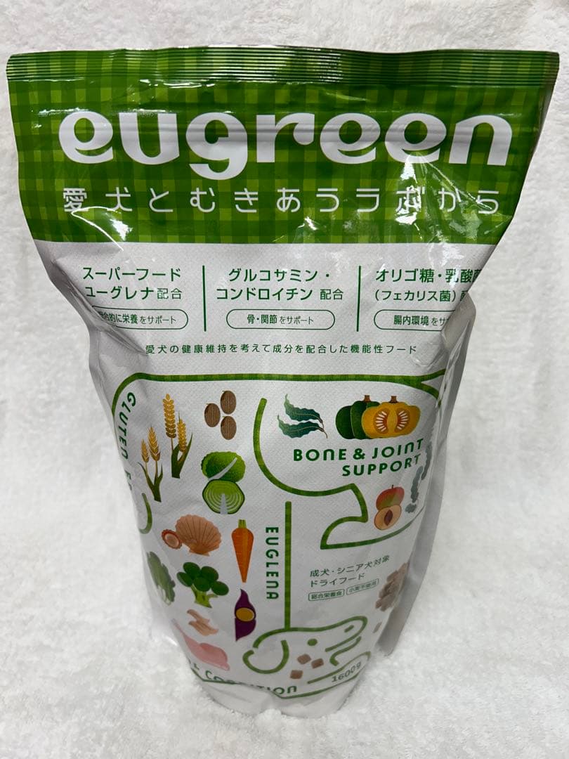 犬用　阪急　ユーグリーン機能性 チキン1600g と腎パワー元気200gのセット