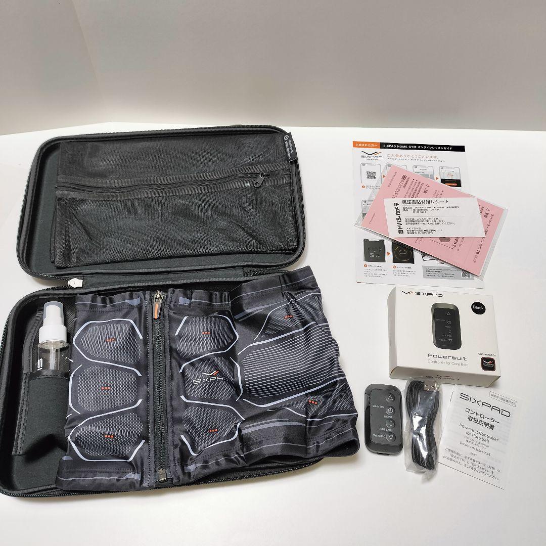 最終値下げ‼️美品 シックスパッド コアベルト S コントローラー付き