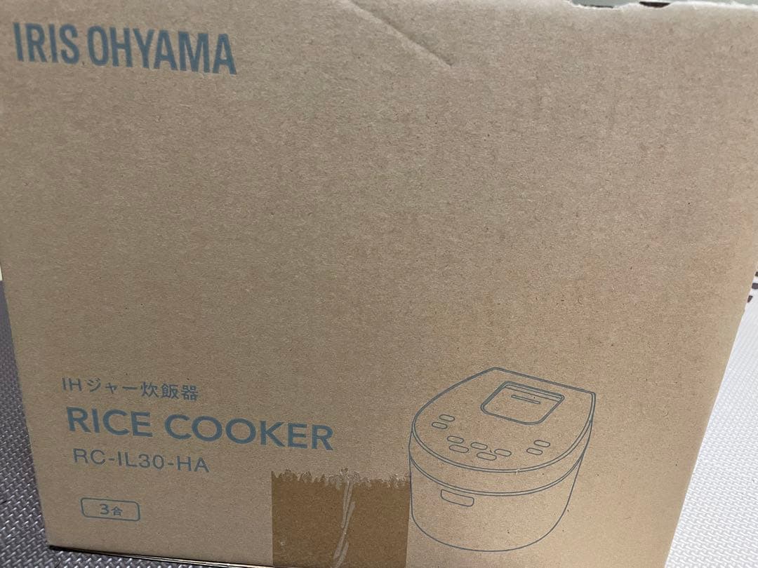 IRIS OHYAMA RC-IL30-HA 炊飯器 3合