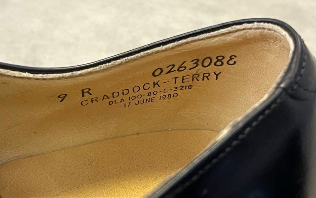 80'S アメリカ軍 US NAVY サービスシューズ US9R デッドストック