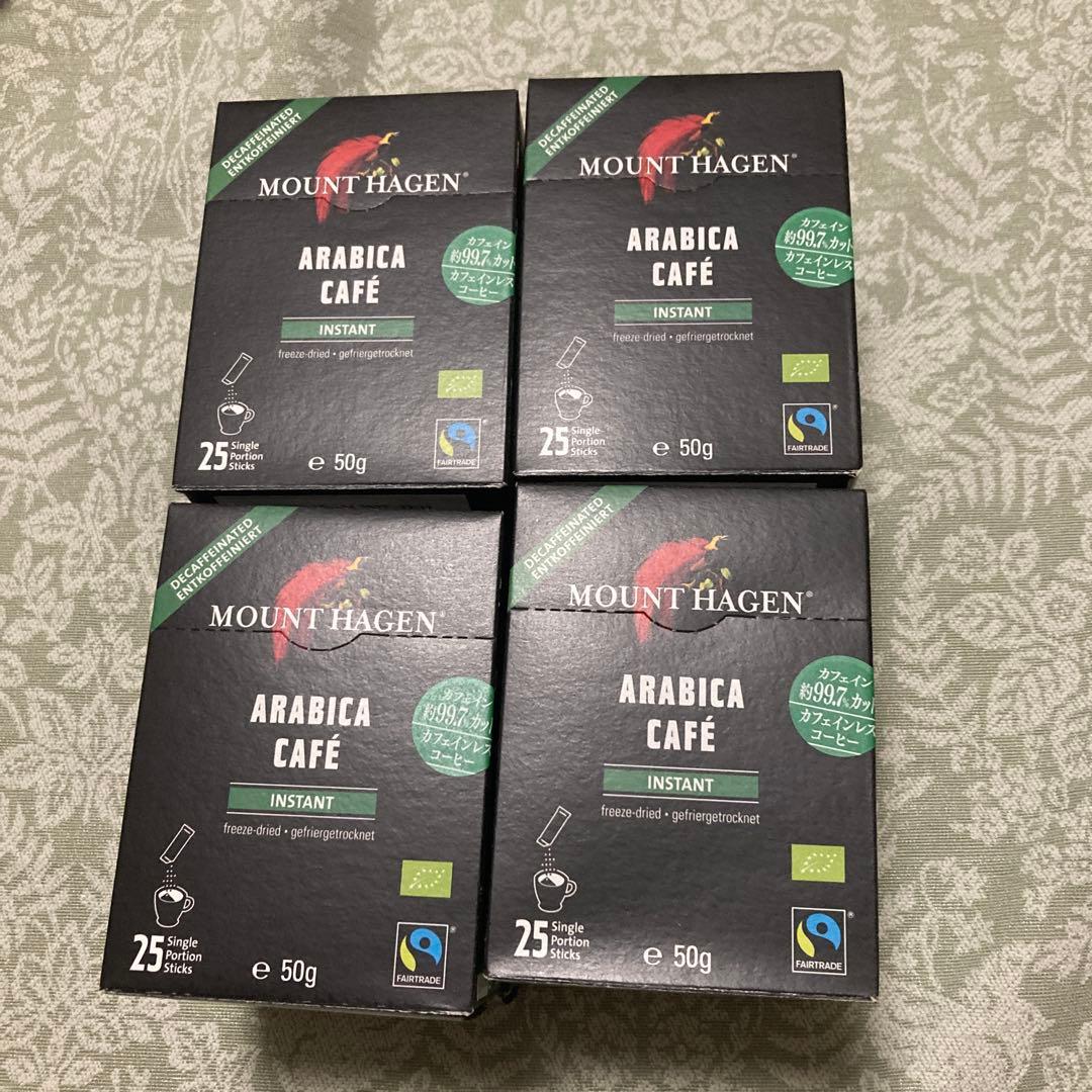 マウントハーゲン　カフェインレス　スティック　 8箱