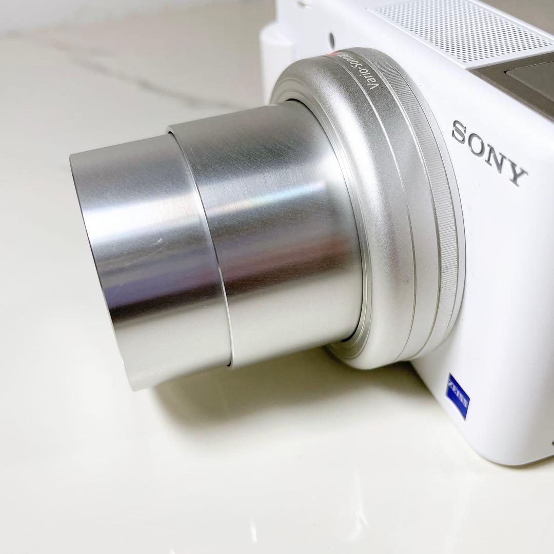 【美品】SONY ZV-1 コンパクトデジタルカメラ ホワイト コンデジ