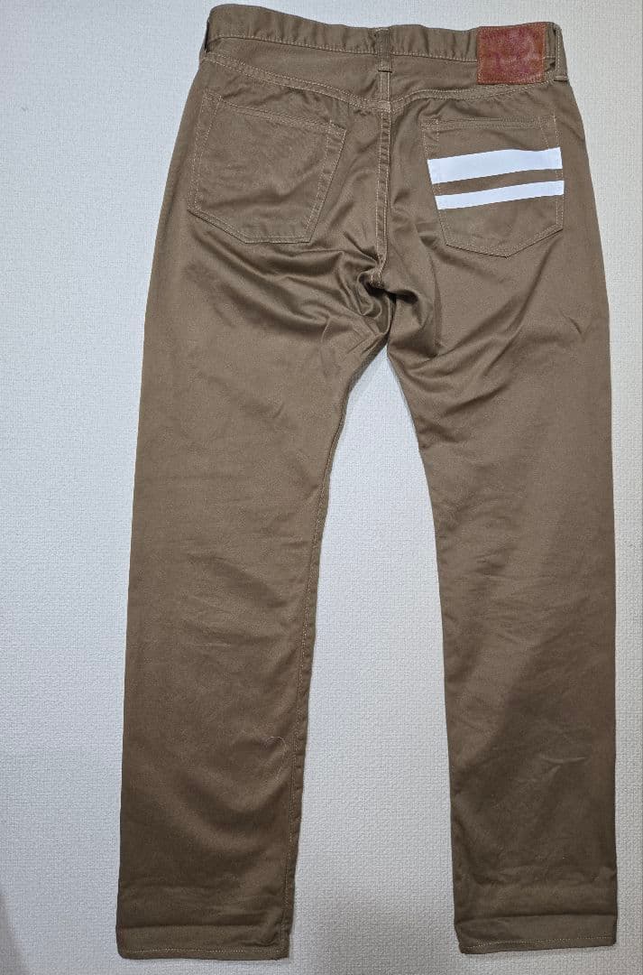 桃太郎ジーンズ 0302SP 出陣ライン モモタロウ 日本製 チノ W32