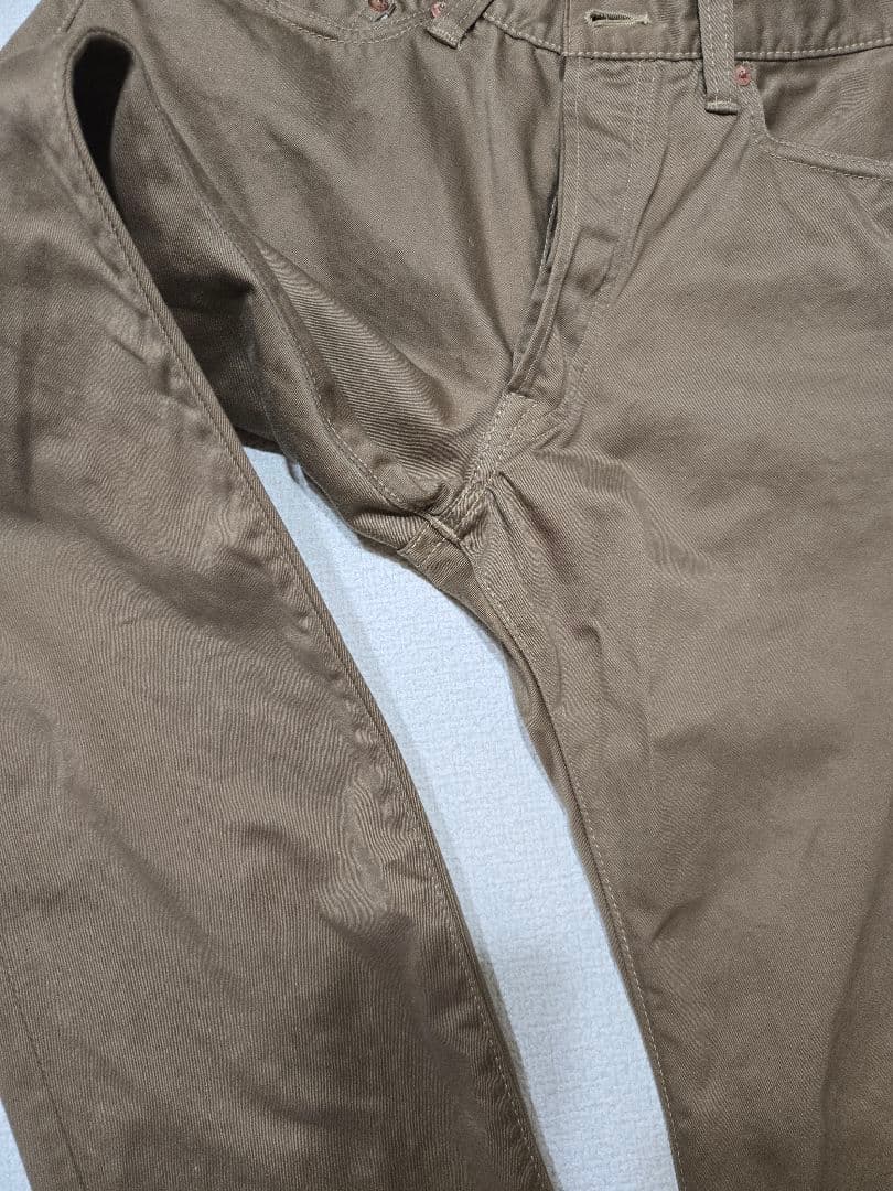 桃太郎ジーンズ 0302SP 出陣ライン モモタロウ 日本製 チノ W32