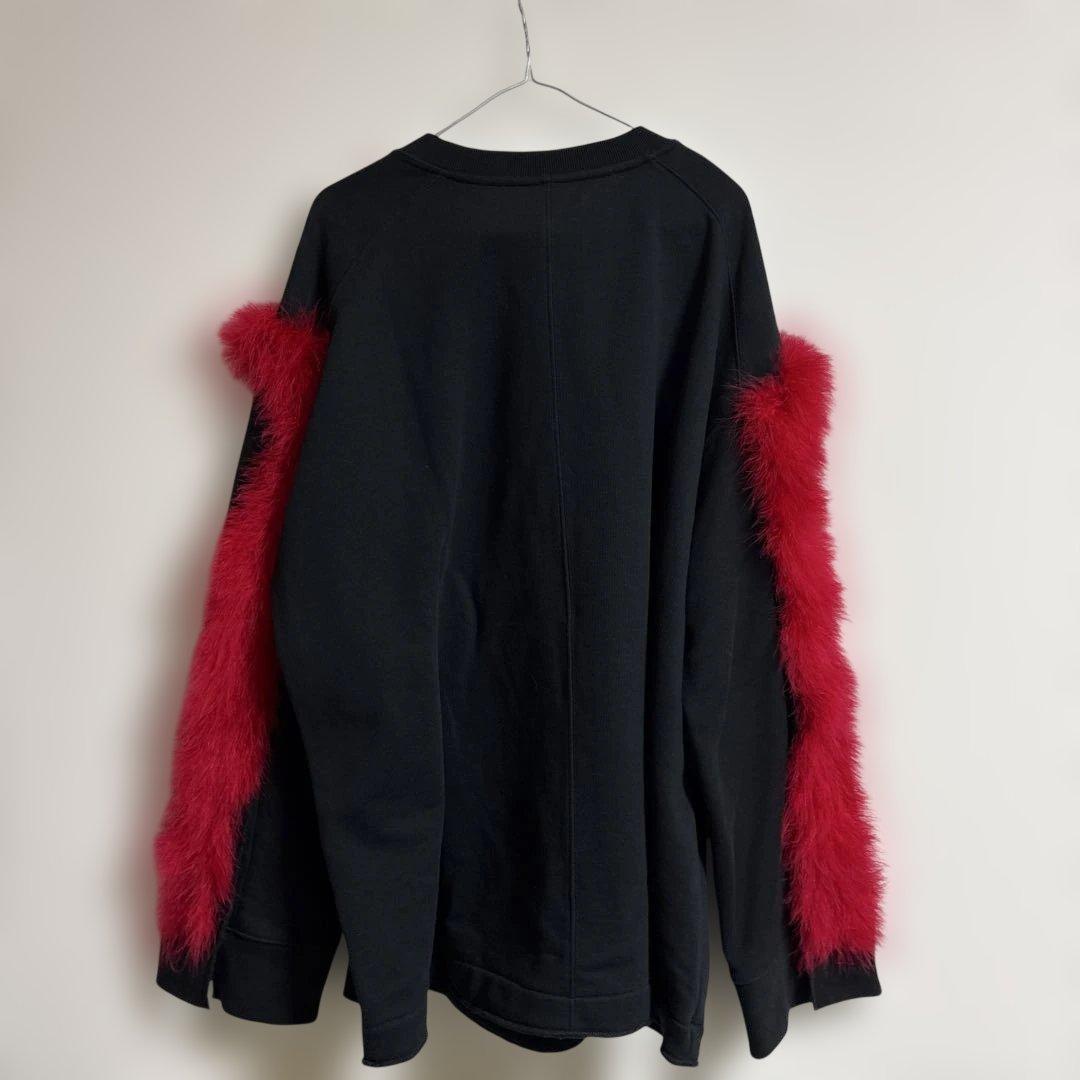 dries van noten ドリスヴァンノッテン　ファー　スウェット