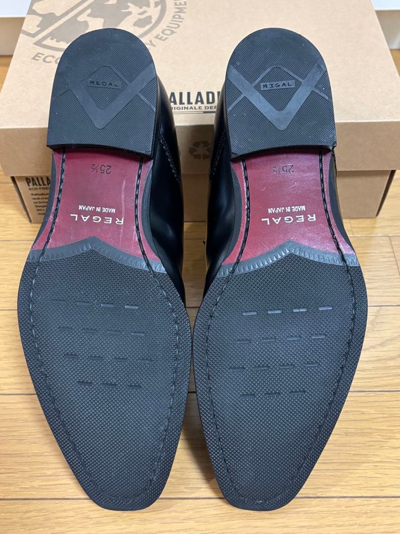 REGAL ストレートチップ04ER（25.5㎝）黒色