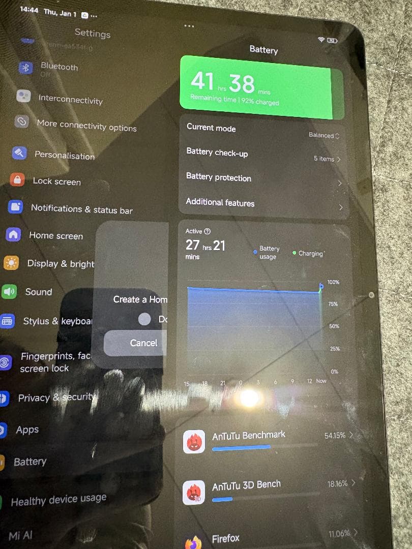 【Antutu147万】Xiaomi Pad 6 Pro 中国版