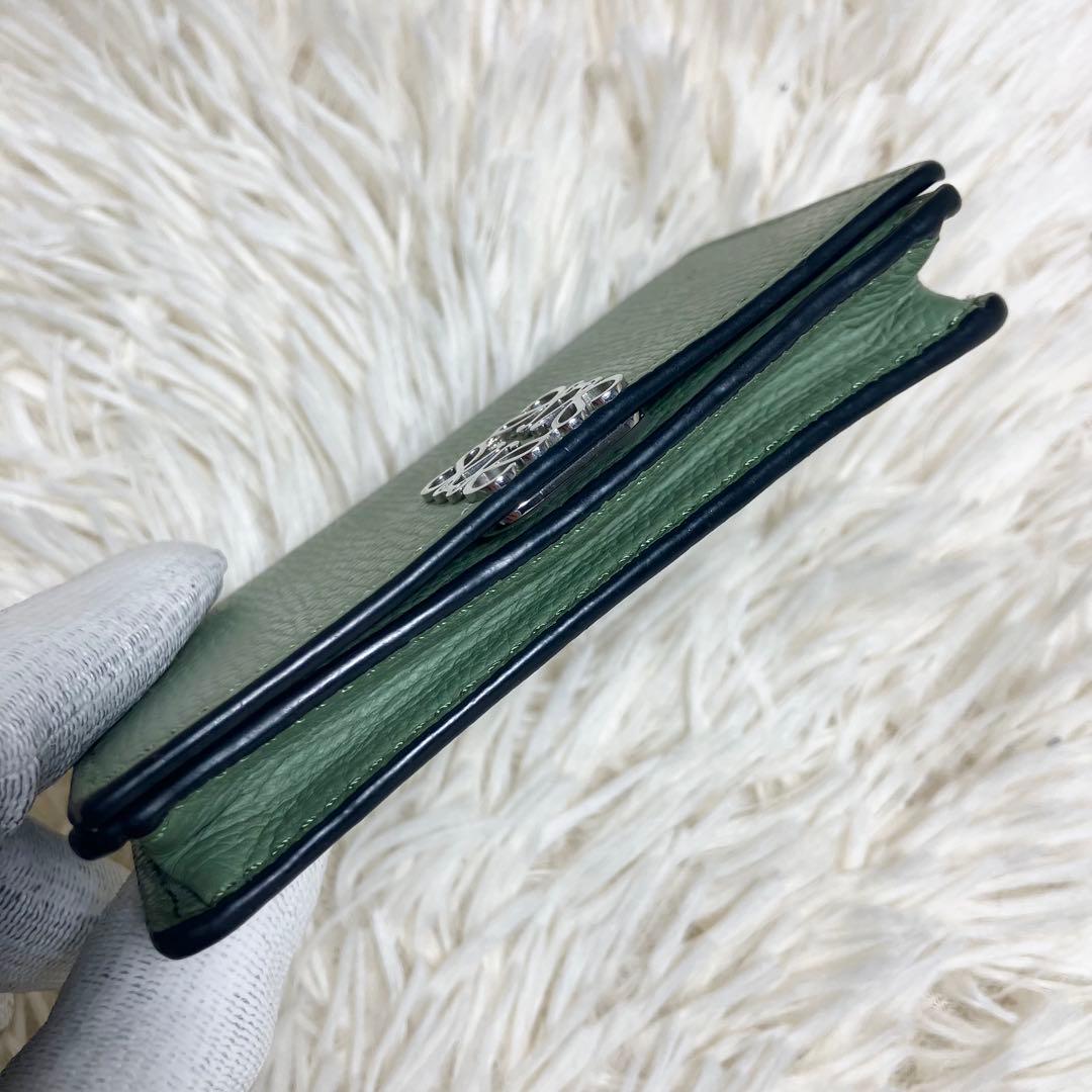 【極美品】 ロエベ アナグラム 名刺入れ カードケース