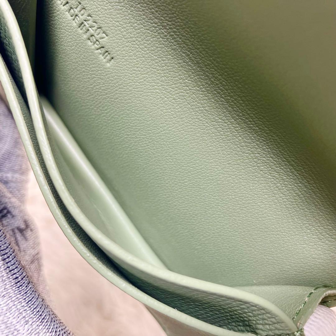 【極美品】 ロエベ アナグラム 名刺入れ カードケース