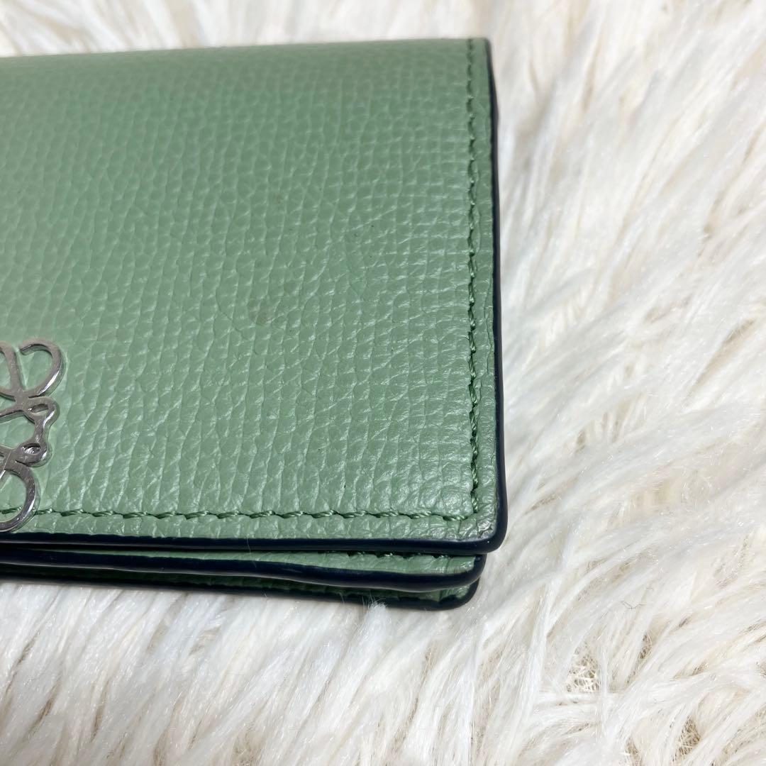 【極美品】 ロエベ アナグラム 名刺入れ カードケース