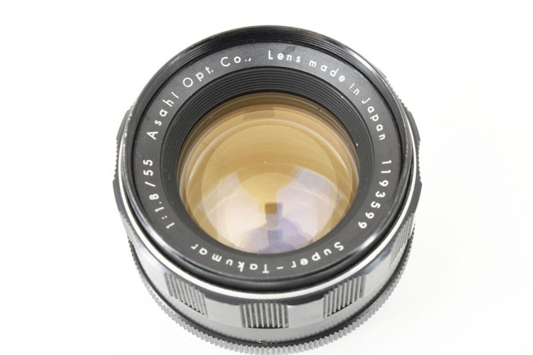 ☆前期型☆ Super Takumar 55mm F1.8 フード付 F0116